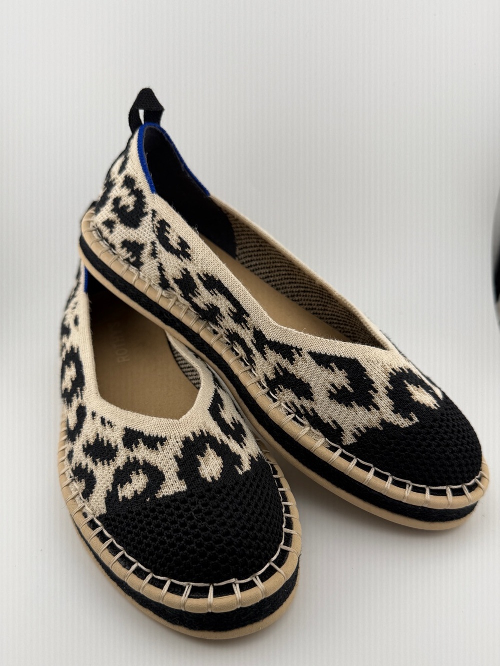 Rothy's Sandy Cat Women’s The Espadrille Natural Hemp Knit Flats~ Size 7.5